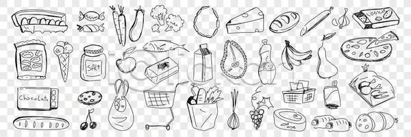 신선 어린이 EPS 실루엣 일러스트 해외이미지 고립 과일 그래픽 그림 낙서 디자인 만화 많음 미술 백그라운드 분필 빵 세트 소금 소시지 손 손그림 수집 슈퍼마켓 스케치 심볼 어류 연필 우유 음식 잉크 잡화 재료 채소 쿠키 투명 패턴 펜 피자 해외일러스트