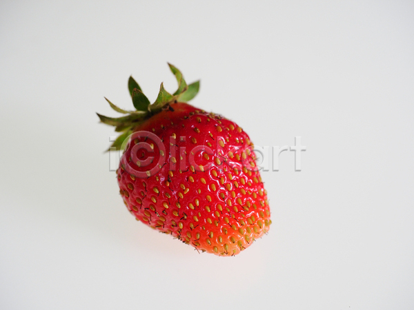 사람없음 JPG 포토 해외이미지 딸기 흰배경