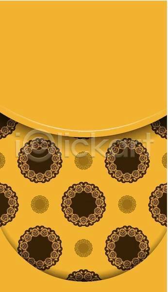 화려 사람없음 EPS 일러스트 해외이미지 노란색 디자인 백그라운드 패턴