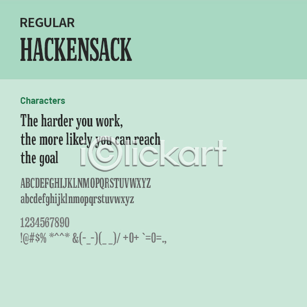 사람없음 OTF 설치폰트 Typodermic(서체) hackensack(서체) 낱개폰트 디자인서체 레귤러체 세리프체 알파벳 영문폰트 영어 폰트