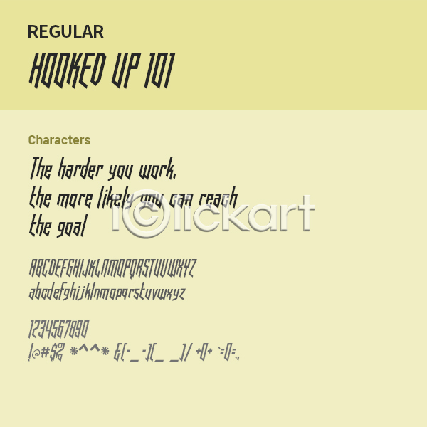 사람없음 OTF 설치폰트 Typodermic(서체) hookedup101(서체) 낱개폰트 디자인서체 레귤러체 알파벳 영문폰트 영어 폰트