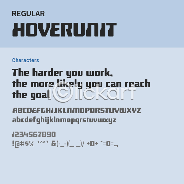 사람없음 OTF 설치폰트 Typodermic(서체) hoverunit(서체) 낱개폰트 디자인서체 레귤러체 알파벳 영문폰트 영어 폰트