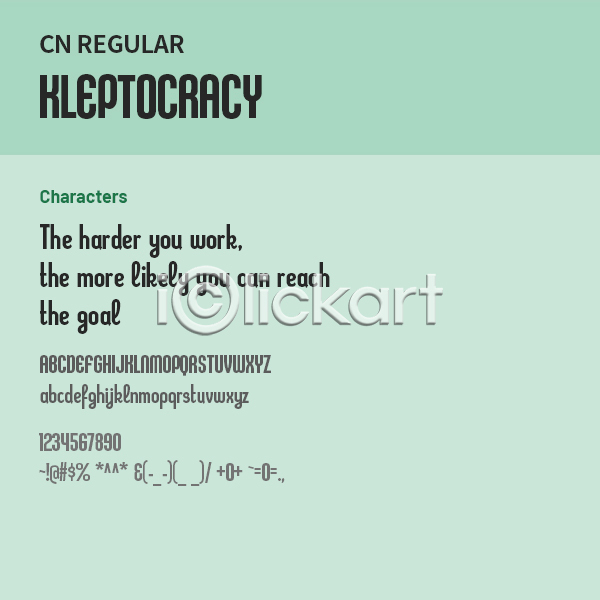 사람없음 OTF 설치폰트 Typodermic(서체) kleptocracy(서체) kleptocracycn(서체) 낱개폰트 디자인서체 레귤러체 알파벳 영문폰트 영어 폰트