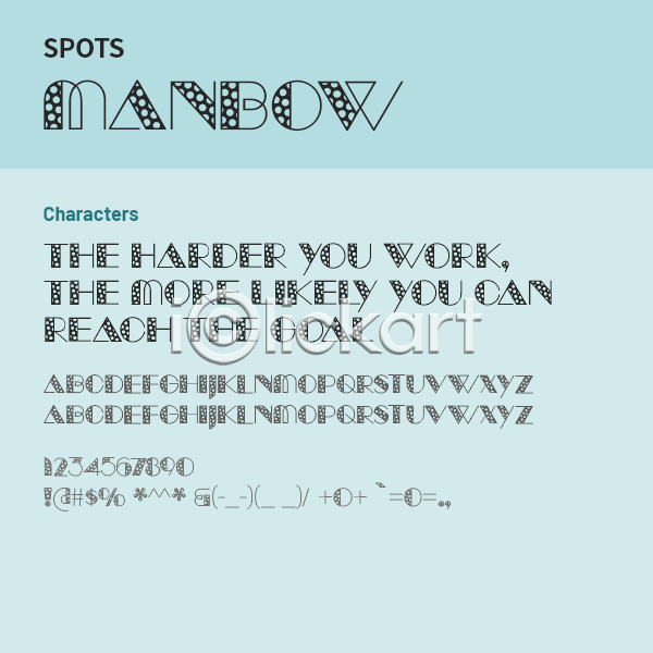 사람없음 OTF 설치폰트 Typodermic(서체) manbow(서체) 낱개폰트 디자인서체 알파벳 영문폰트 영어 폰트