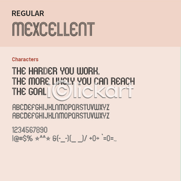 사람없음 OTF 설치폰트 Typodermic(서체) mexcellent(서체) 낱개폰트 디자인서체 레귤러체 알파벳 영문폰트 영어 폰트