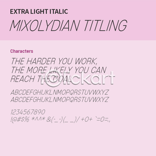 사람없음 OTF 설치폰트 Typodermic(서체) mixolydiantitling(서체) 낱개폰트 디자인서체 라이트체 산세리프체 알파벳 영문폰트 영어 이탤릭체 폰트