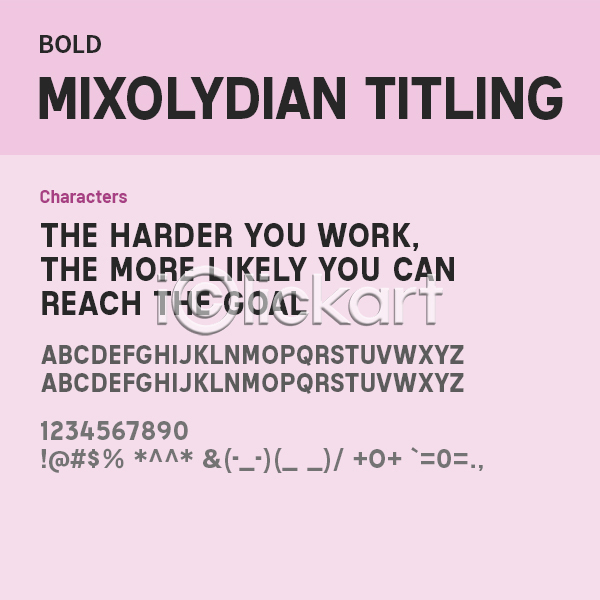 사람없음 OTF 설치폰트 Typodermic(서체) mixolydiantitling(서체) 낱개폰트 디자인서체 볼드체 산세리프체 알파벳 영문폰트 영어 폰트