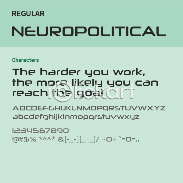 사람없음 OTF 설치폰트 Typodermic(서체) neuropolitical(서체) 낱개폰트 디자인서체 레귤러체 산세리프체 알파벳 영문폰트 영어 폰트