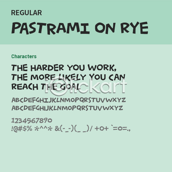 사람없음 OTF 설치폰트 Typodermic(서체) pastramionrye(서체) 낱개폰트 디자인서체 레귤러체 산세리프체 알파벳 영문폰트 영어 폰트