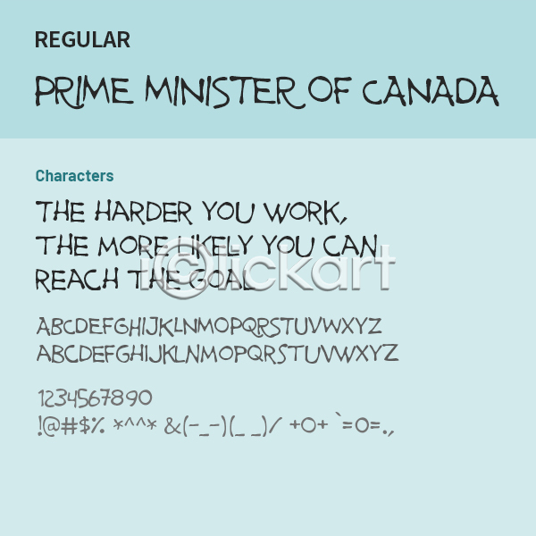 사람없음 OTF 설치폰트 Typodermic(서체) primeministerofcanada(서체) 낱개폰트 디자인서체 레귤러체 알파벳 영문폰트 영어 폰트 필기체