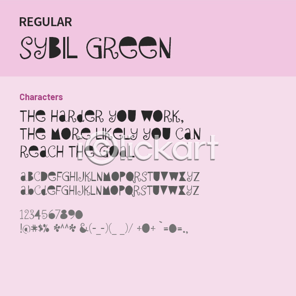 사람없음 OTF 설치폰트 Typodermic(서체) sybilgreen(서체) 낱개폰트 디자인서체 레귤러체 알파벳 영문폰트 영어 폰트