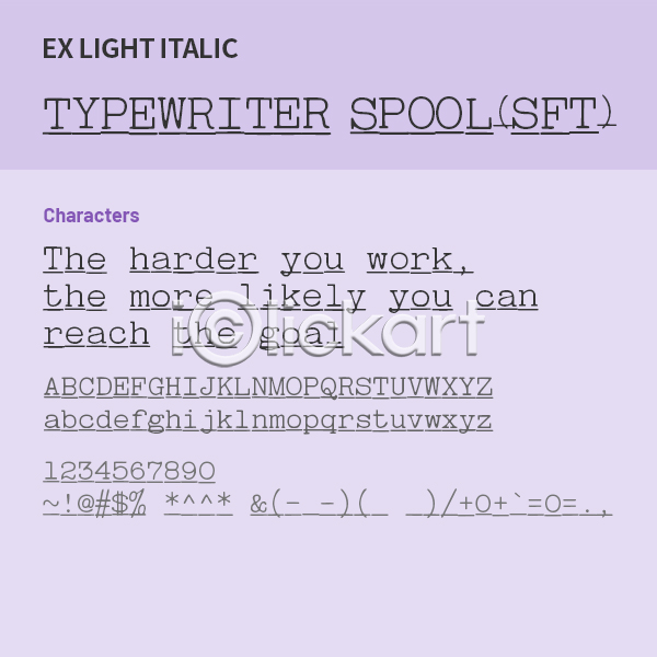 사람없음 OTF 설치폰트 Typodermic(서체) typewriterspoolsft(서체) typewriterspoolsftex(서체) 낱개폰트 디자인서체 라이트체 알파벳 영문폰트 영어 이탤릭체 폰트 활자체
