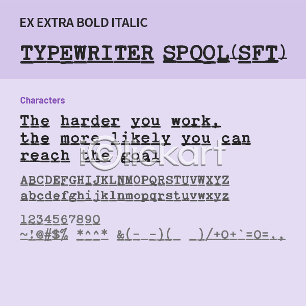 사람없음 OTF 설치폰트 Typodermic(서체) typewriterspoolsft(서체) typewriterspoolsftex(서체) 낱개폰트 디자인서체 알파벳 엑스트라볼드체 영문폰트 영어 이탤릭체 폰트 활자체