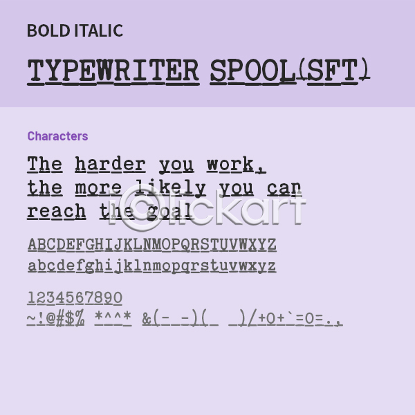 사람없음 OTF 설치폰트 Typodermic(서체) typewriterspoolsft(서체) 낱개폰트 디자인서체 볼드체 알파벳 영문폰트 영어 이탤릭체 폰트 활자체