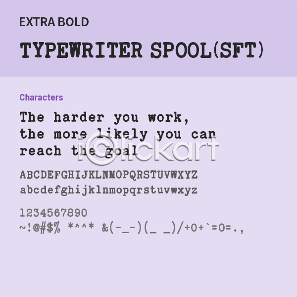 사람없음 OTF 설치폰트 Typodermic(서체) typewriterspoolsft(서체) 낱개폰트 디자인서체 알파벳 엑스트라볼드체 영문폰트 영어 폰트 활자체