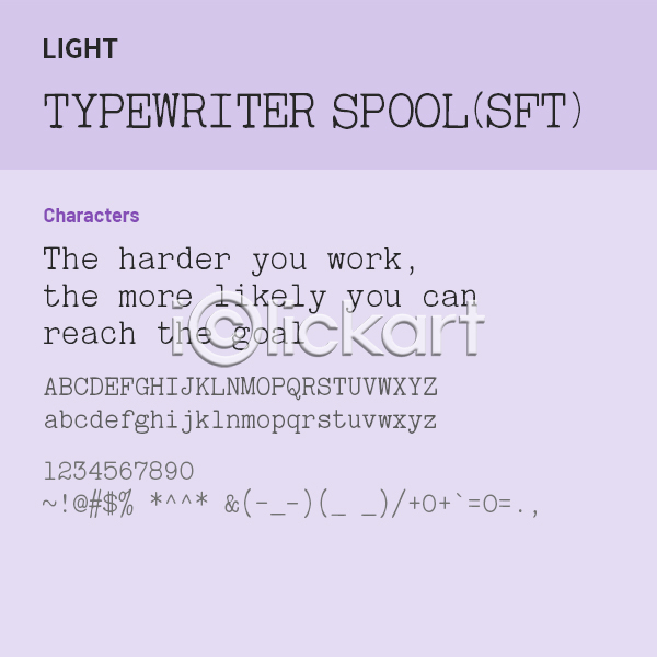 사람없음 OTF 설치폰트 Typodermic(서체) typewriterspoolsft(서체) 낱개폰트 디자인서체 라이트체 알파벳 영문폰트 영어 폰트 활자체