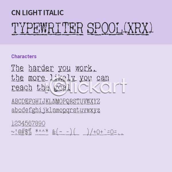 사람없음 OTF 설치폰트 Typodermic(서체) typewriterspoolxrx(서체) typewriterspoolxrxcn(서체) 낱개폰트 디자인서체 라이트체 알파벳 영문폰트 영어 이탤릭체 폰트 활자체