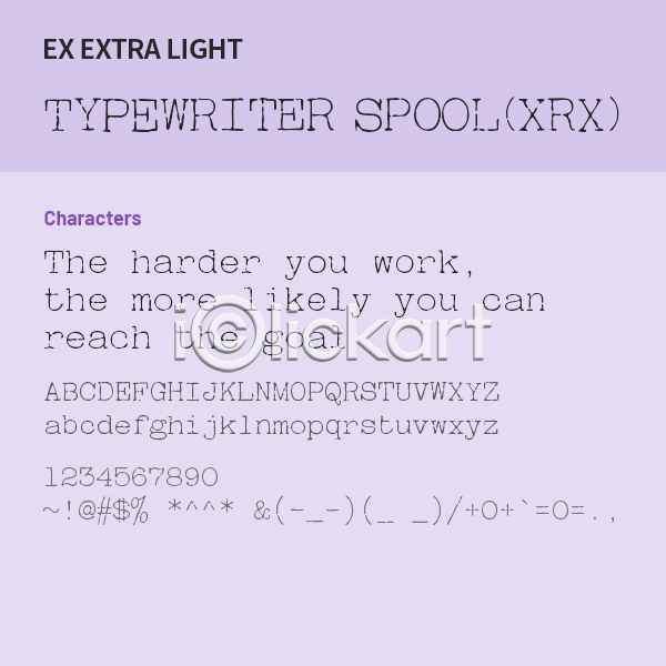 사람없음 OTF 설치폰트 Typodermic(서체) typewriterspoolxrx(서체) typewriterspoolxrxex(서체) 낱개폰트 디자인서체 라이트체 알파벳 영문폰트 영어 폰트 활자체