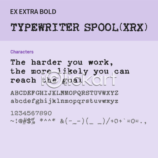 사람없음 OTF 설치폰트 Typodermic(서체) typewriterspoolxrx(서체) typewriterspoolxrxex(서체) 낱개폰트 디자인서체 알파벳 엑스트라볼드체 영문폰트 영어 폰트 활자체