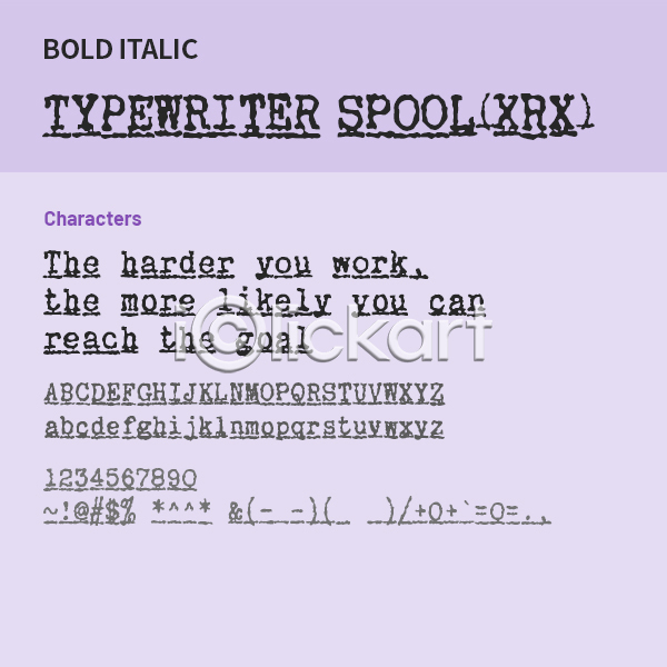 사람없음 OTF 설치폰트 Typodermic(서체) typewriterspoolxrx(서체) 낱개폰트 디자인서체 볼드체 알파벳 영문폰트 영어 이탤릭체 폰트 활자체