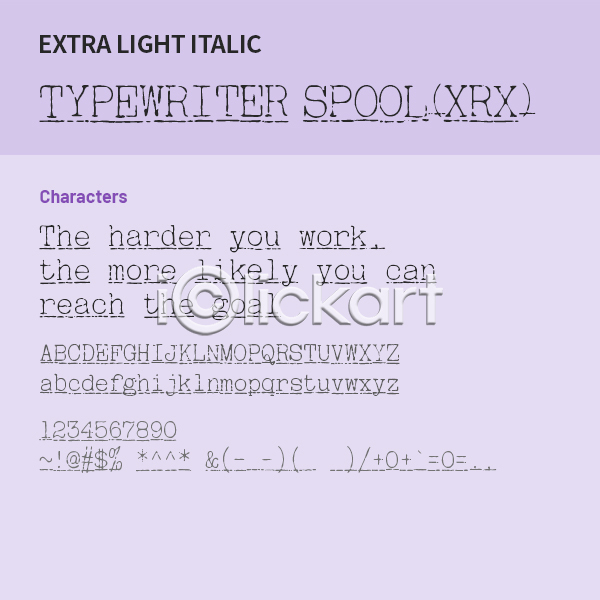사람없음 OTF 설치폰트 Typodermic(서체) typewriterspoolxrx(서체) 낱개폰트 디자인서체 라이트체 알파벳 영문폰트 영어 이탤릭체 폰트 활자체
