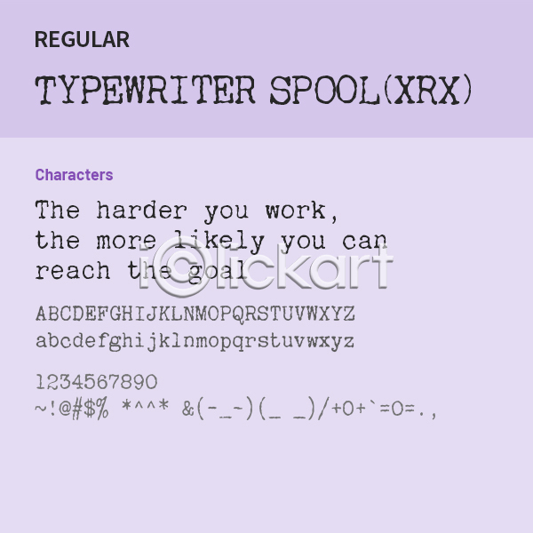 사람없음 OTF 설치폰트 Typodermic(서체) typewriterspoolxrx(서체) 낱개폰트 디자인서체 레귤러체 알파벳 영문폰트 영어 폰트 활자체