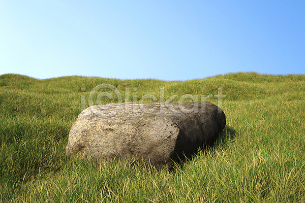사람없음 3D PSD 디지털합성 편집이미지 구름(자연) 돌(바위) 맑음 자연 잔디 초원(자연) 편집 편집소스 포디움 풍경(경치) 하늘