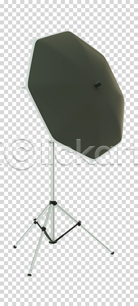 사람없음 3D PNG 디지털합성 편집이미지 3D소스 누끼 반사판 우산 조명장치 촬영장비 편집 편집소스