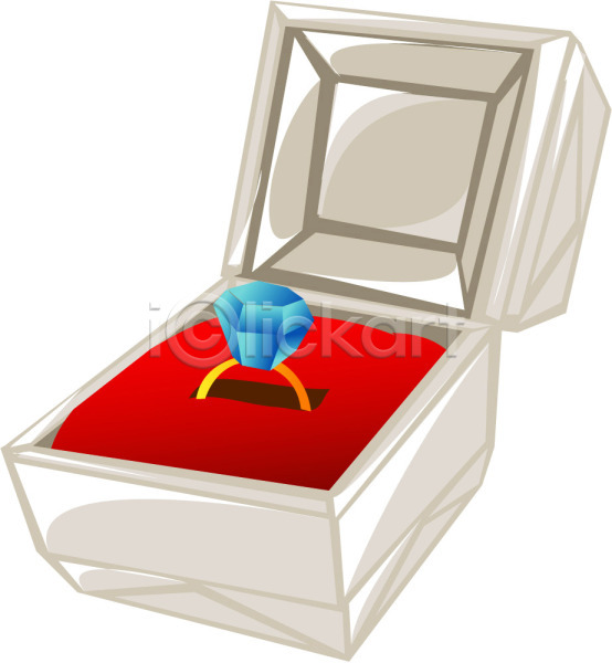사람없음 EPS 아이콘 뚜껑 반지 보석 보석반지 보석함 상자 선물 오픈 잡화 장신구 큐빅 프로포즈