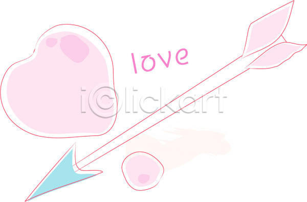 사랑 사람없음 EPS 아이콘 감정 기호 문자 분홍색 사랑의화살 알파벳 영어 컬러 큐피드 하트 화살 활