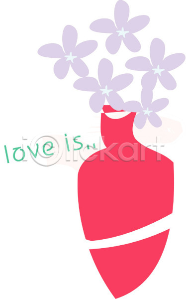 사랑 사람없음 EPS 아이콘 감정 꽃 꽃병 문자 병(담는) 보라색 식물 알파벳 영어 장미 컬러