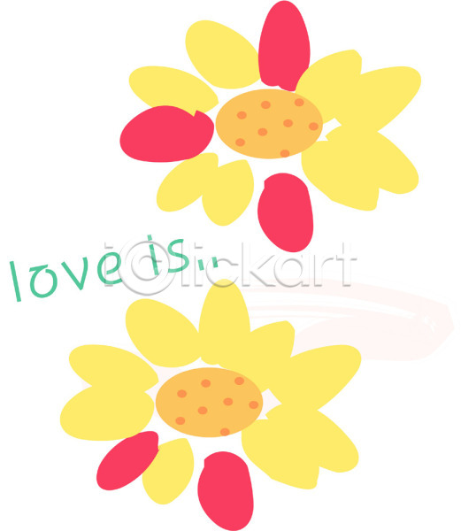 사랑 사람없음 EPS 아이콘 감정 꽃 노란색 두송이 문자 식물 알파벳 영어 장미 하트