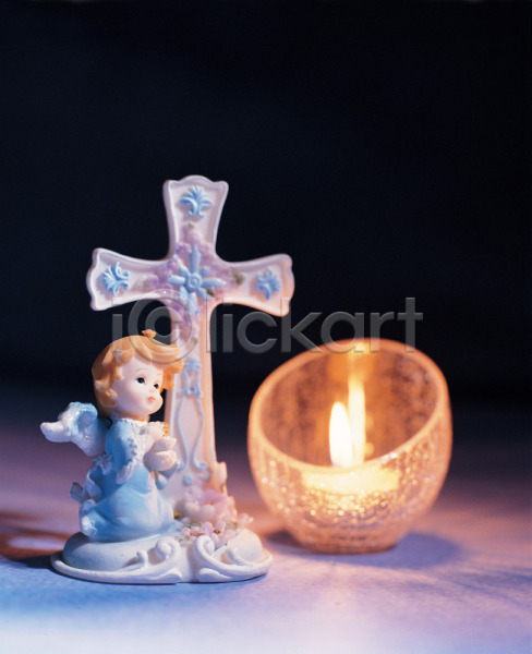 사람없음 JPG 포토 기독교 백그라운드 빛 십자가 오브젝트 인형 장식 종교 천사 천주교 초 촛불