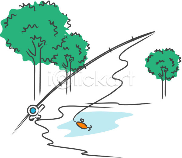 사람없음 EPS 일러스트 강 나무 낚시 낚시용품 낚시찌 낚시터 낚싯대 놀이용품 라이프 레저 레포츠 세그루 식물 야외 자연 취미 클립아트 호수