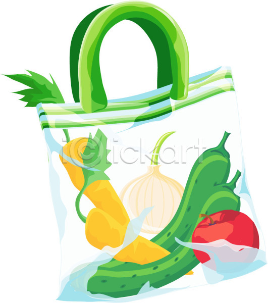 사람없음 EPS 아이콘 가방 과일 당근 비닐가방 사과(과일) 쇼핑백 시장가방 시장바구니 식물 양파 오이 음식 잡화 장바구니 장보기 채소