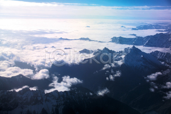 사람없음 JPG 포토 하이앵글 항공촬영 구름(자연) 바다 배경화면 백그라운드 산 야외 자연 주간 풍경(경치) 하늘