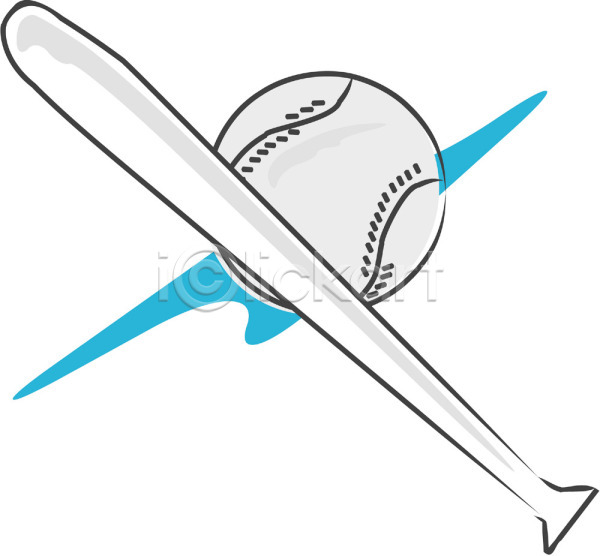 사람없음 EPS 아이콘 공 방망이 스포츠 스포츠용품 야구 야구공 야구방망이 오브젝트 운동