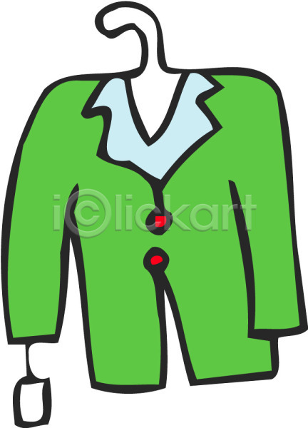 사람없음 EPS 아이콘 가격표 꼬리표 상의 여성복 옷 옷걸이 외투 재킷 정장 초록색 컬러 한개
