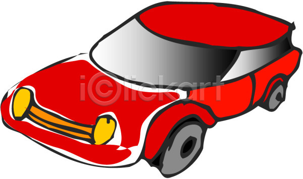 사람없음 EPS 아이콘 교통 교통수단 빨간색 빨간차 승용차 운송업 육상교통 자동차 차(자동차) 컬러 한대