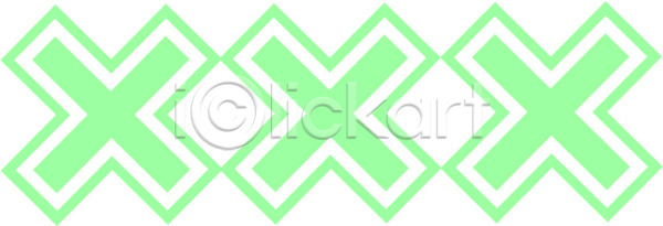사람없음 EPS 일러스트 X 기호 도형문양 디자인 무늬 문양 백그라운드 연두색 컬러 클립아트 패턴