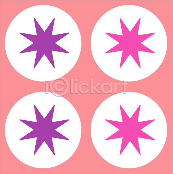 사람없음 EPS 일러스트 도형문양 디자인 무늬 문양 백그라운드 별 보라색 분홍색 사각형 원형 컬러 클립아트 패턴