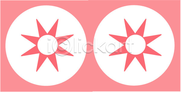 사람없음 EPS 일러스트 다홍색 도형문양 디자인 무늬 문양 백그라운드 사각형 원형 자연문양 컬러 클립아트 태양 패턴 해모양