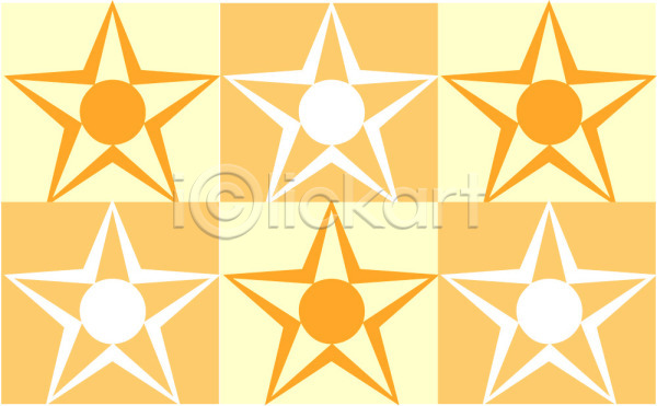 사람없음 EPS 일러스트 노란색 도형문양 디자인 무늬 문양 백그라운드 별 사각형 주황색 컬러 클립아트 패턴
