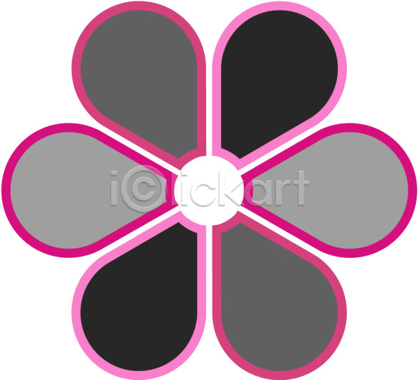 사람없음 EPS 일러스트 검은색 꽃 꽃무늬 디자인 무늬 문양 백그라운드 분홍색 식물문양 원형 장미 전통문양 컬러 클립아트 회색