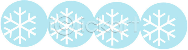 사람없음 EPS 일러스트 눈(날씨) 눈송이 디자인 무늬 문양 백그라운드 원형 자연 자연문양 컬러 클립아트 패턴 하늘색