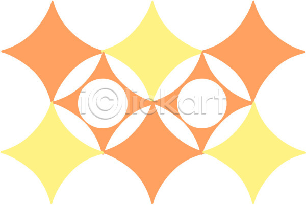사람없음 EPS 일러스트 노란색 도형문양 디자인 마름모 무늬 문양 백그라운드 사각형 원형 주황색 컬러 클립아트 패턴