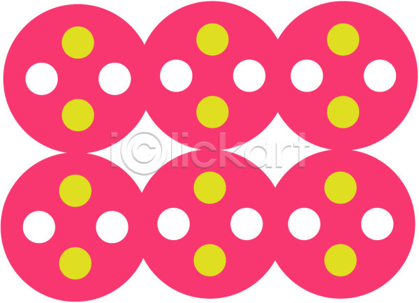 사람없음 EPS 일러스트 구멍 노란색 디자인 무늬 문양 백그라운드 분홍색 원형 컬러 클립아트 패턴