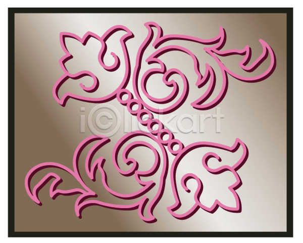 사람없음 EPS 일러스트 덩굴 디자인 무늬 문양 백그라운드 분홍색 사각형 식물문양 전통문양 줄기 컬러 클립아트