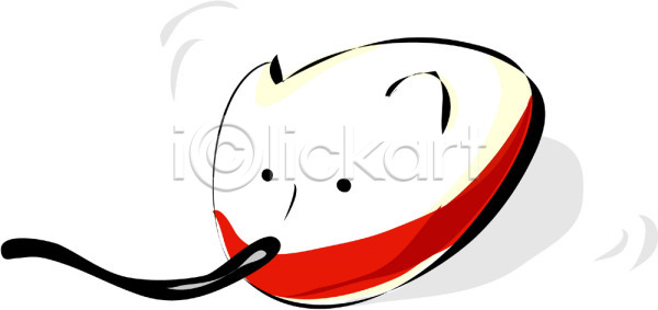 사람없음 EPS 일러스트 마우스 오브젝트 일러캐릭터 입력장치 캐릭터 컴퓨터용품 한개