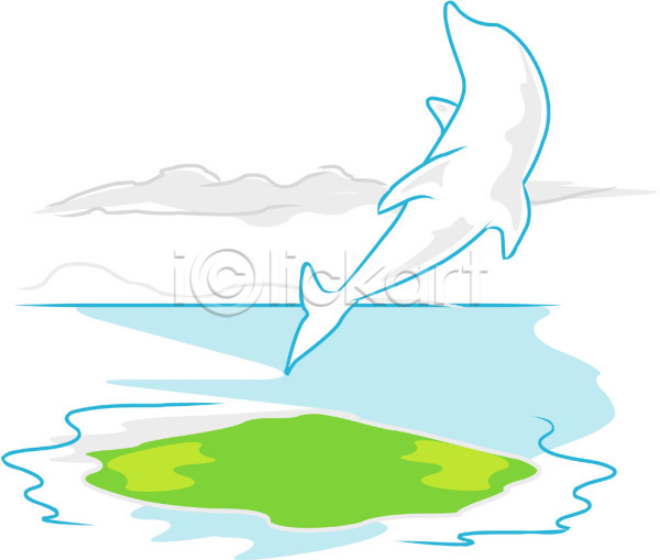 사람없음 EPS 일러스트 고래 구름(자연) 돌고래 동물 바다 바다동물 야생동물 야외 자연 점프 척추동물 클립아트 포유류 풍경(경치) 한마리
